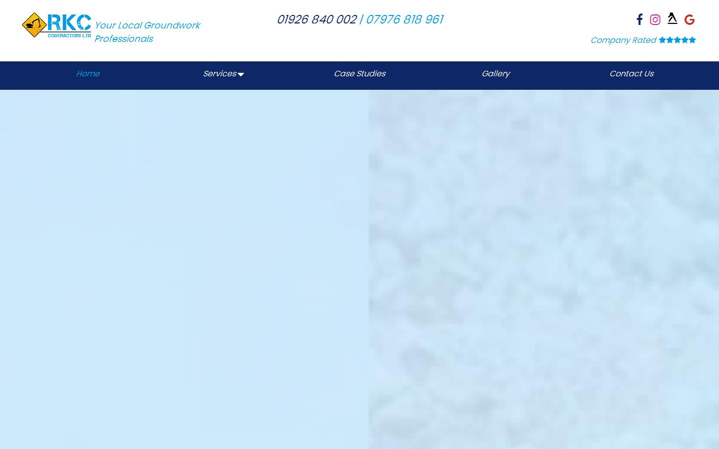 RKC Contractors LTD Website