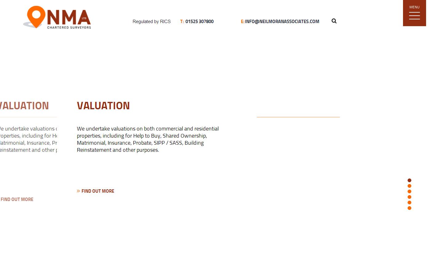 Neil Moran Associates Website