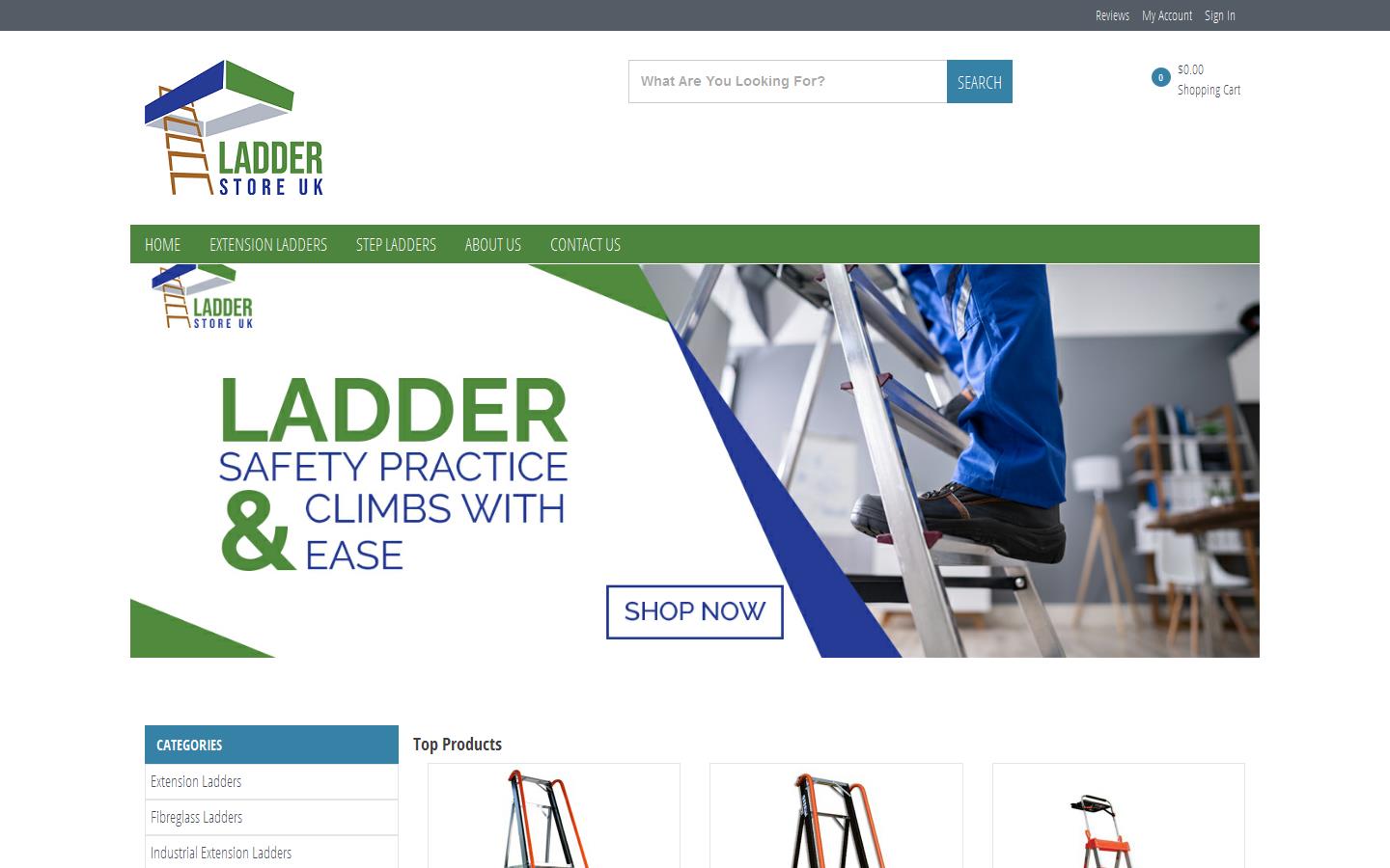 Ladder  Store UK Website
