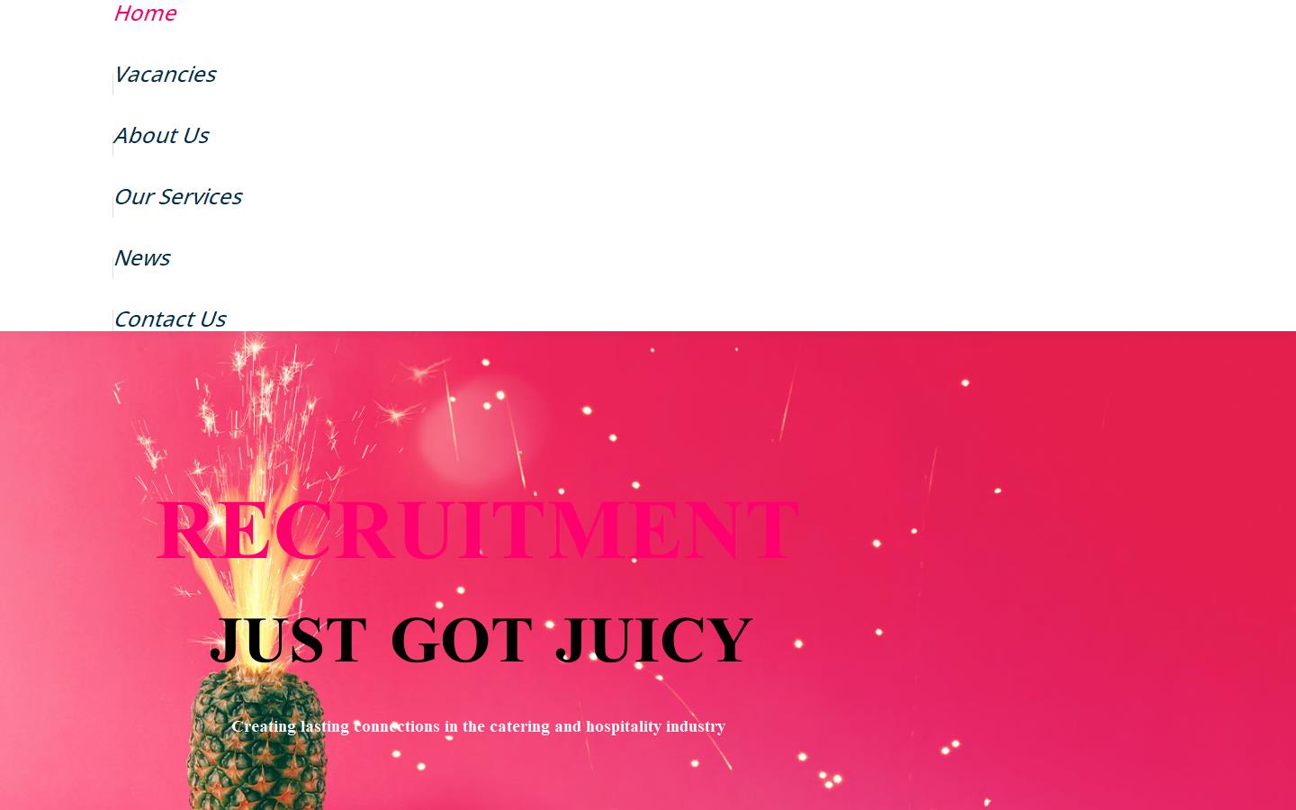 Pineapple Recruitment Website