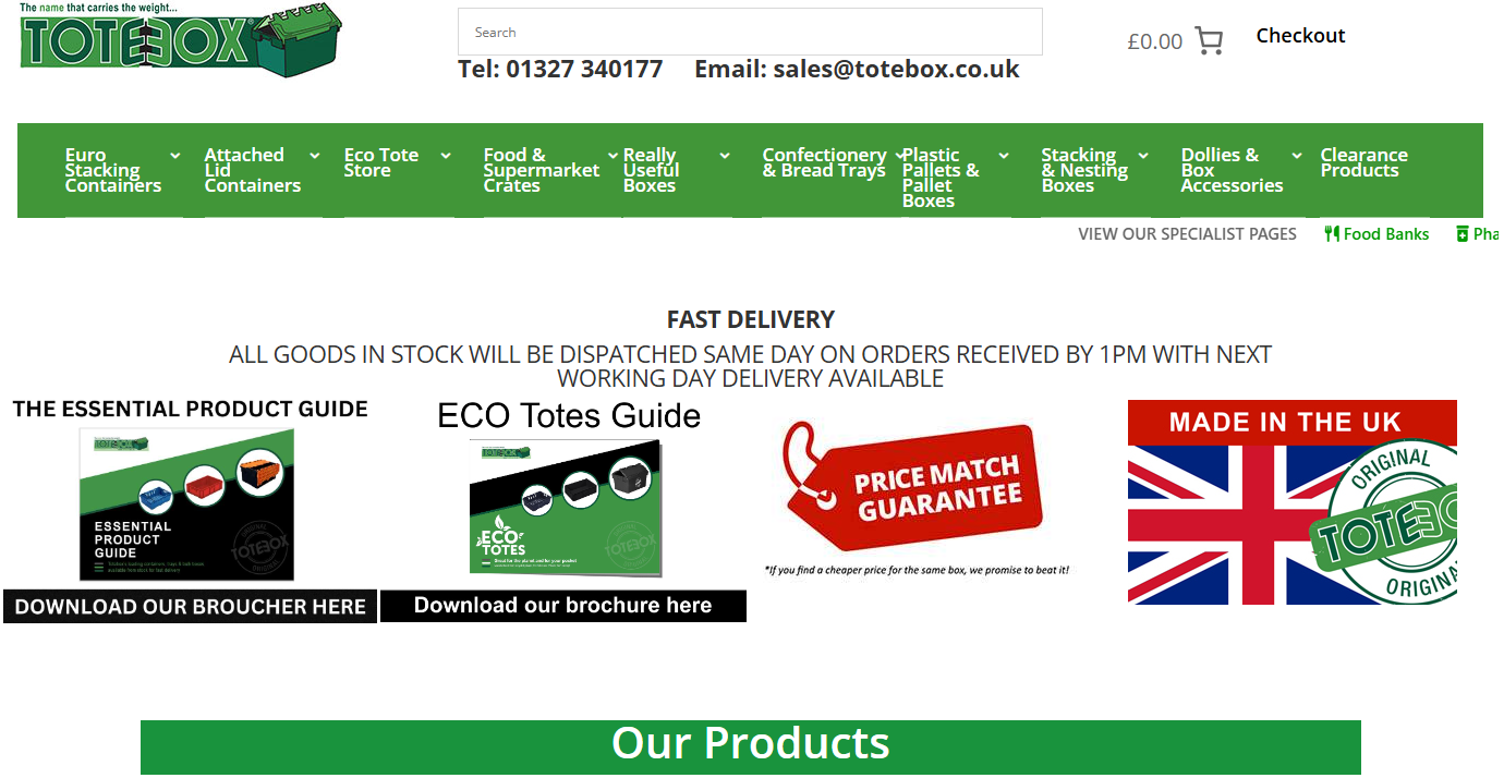 Totebox Ltd Website