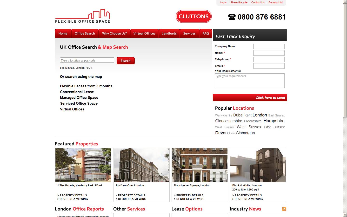 Flexible Offices Direct Website