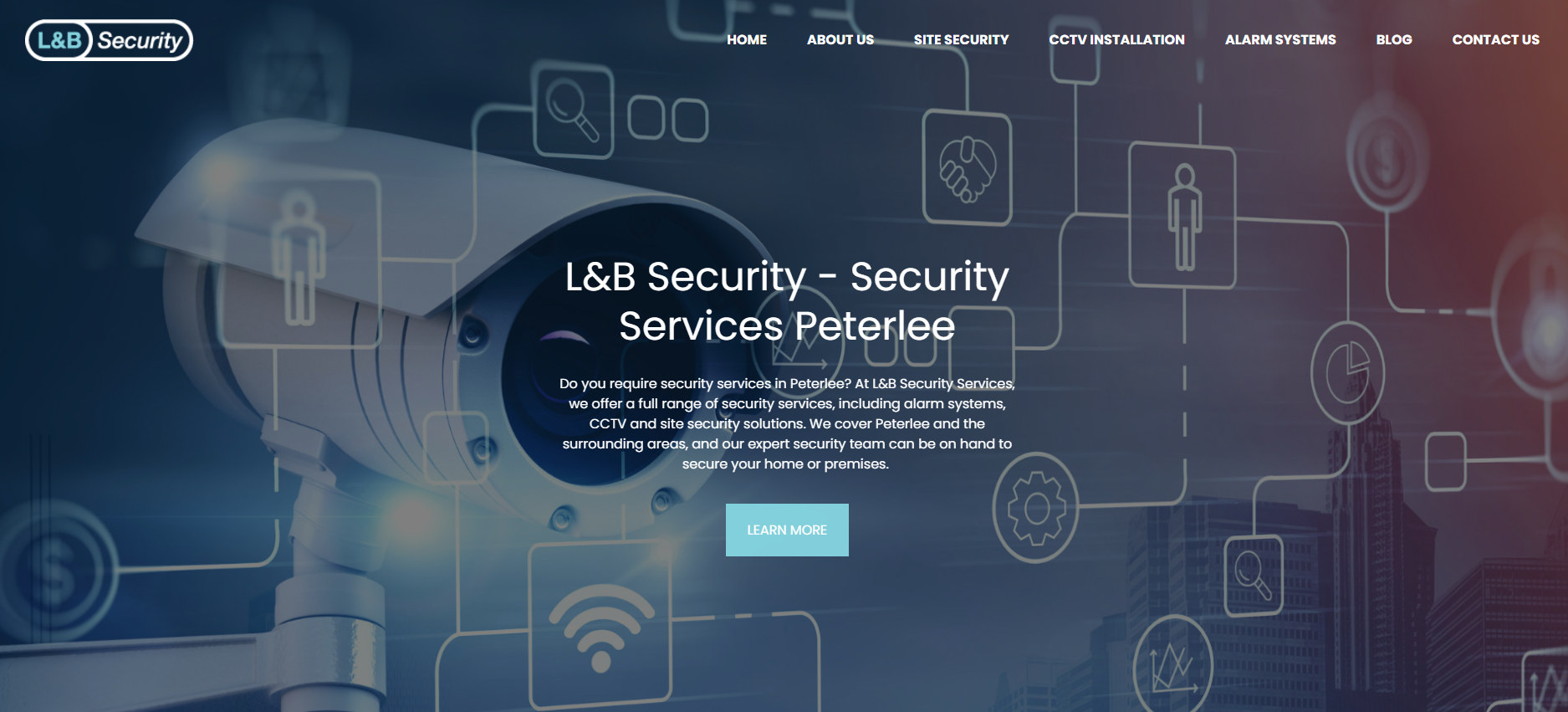 L&B Security Services Website