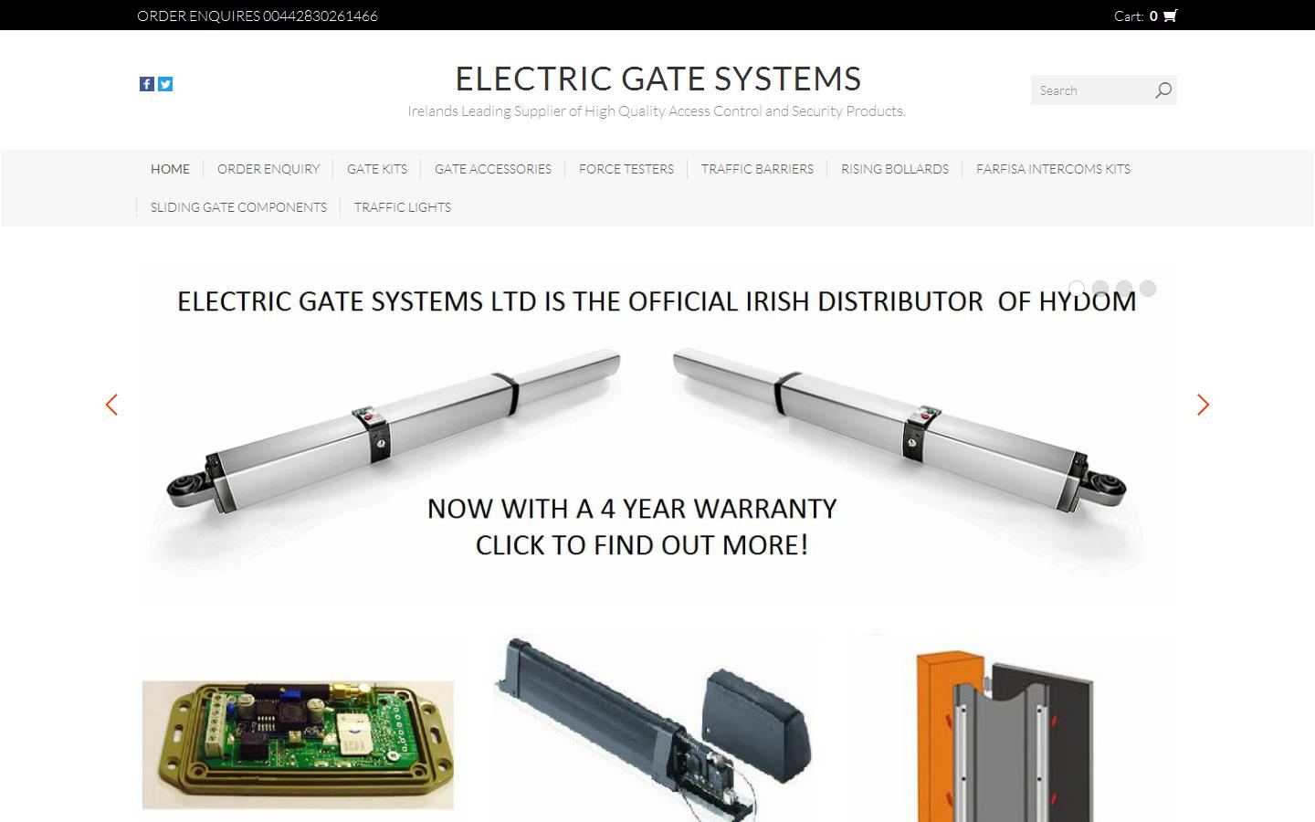 Electric Gate Systems LTD Website