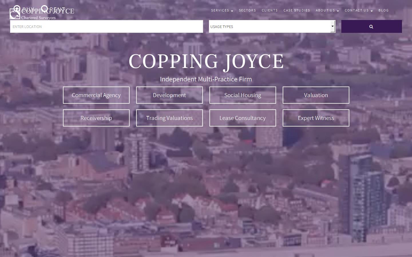 Copping Joyce Surveyors Limited Website