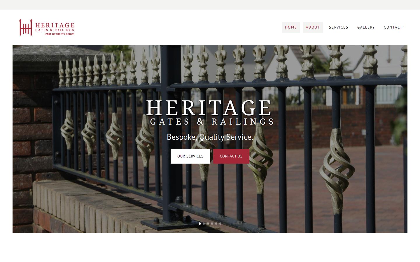 Heritage Gates and Railings Website