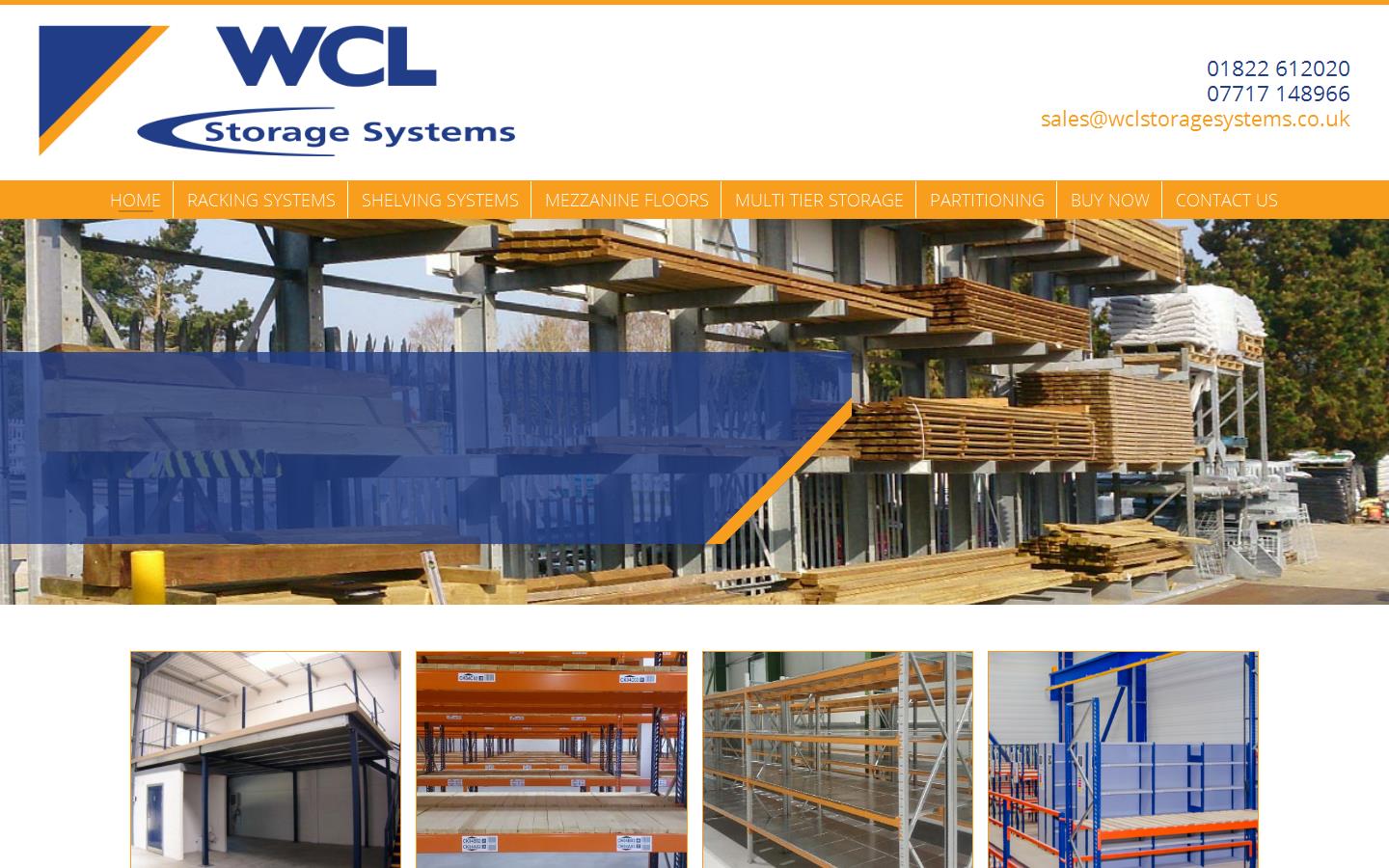 WCL Storage Systems Website