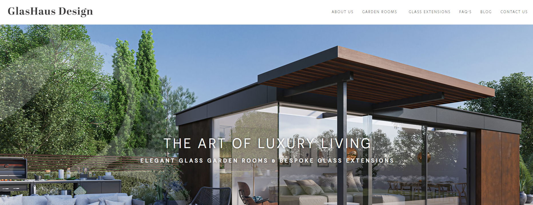 GlasHaus Design Website