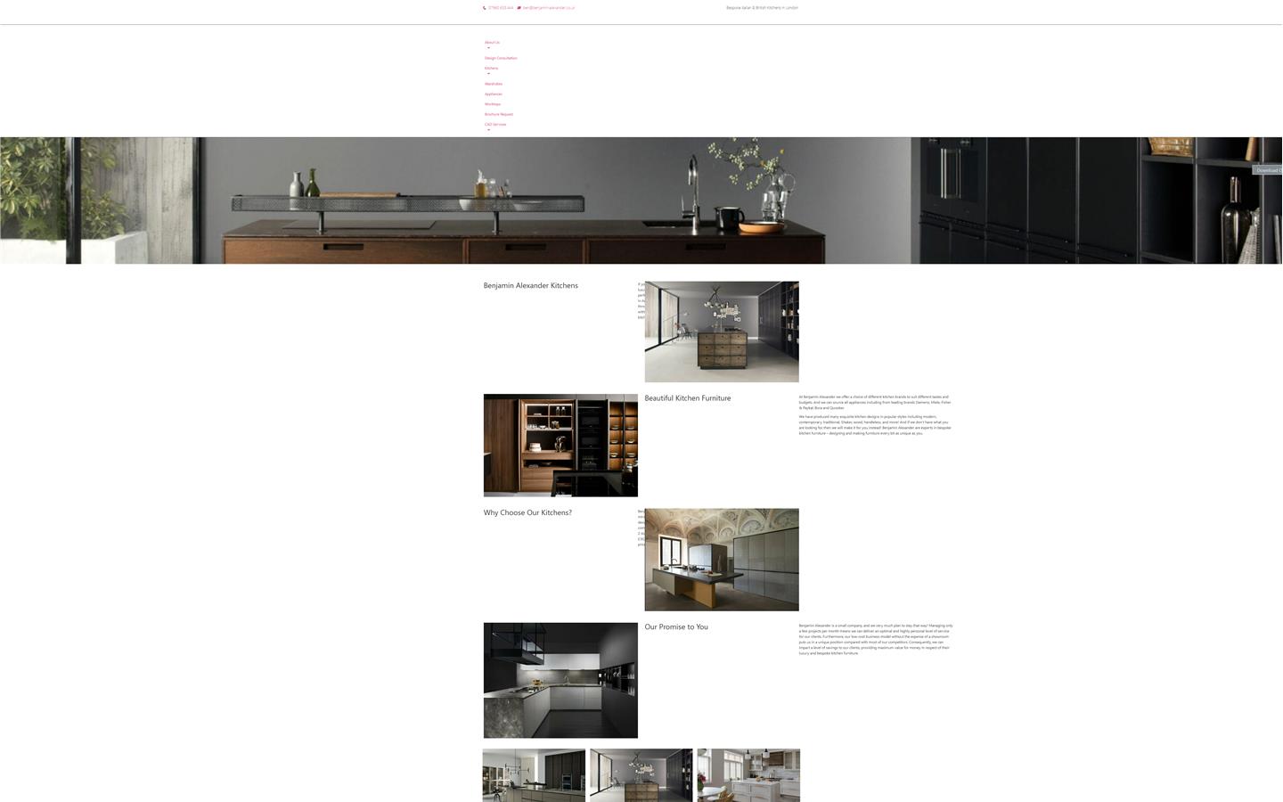 Benjamin Alexander Website
