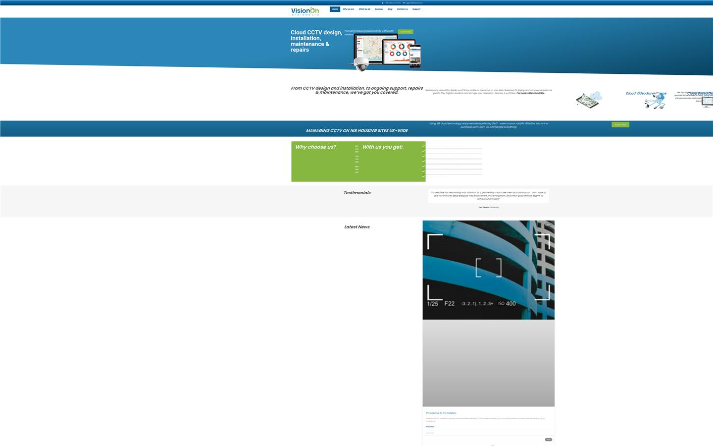 CCTV Cloud storage Website