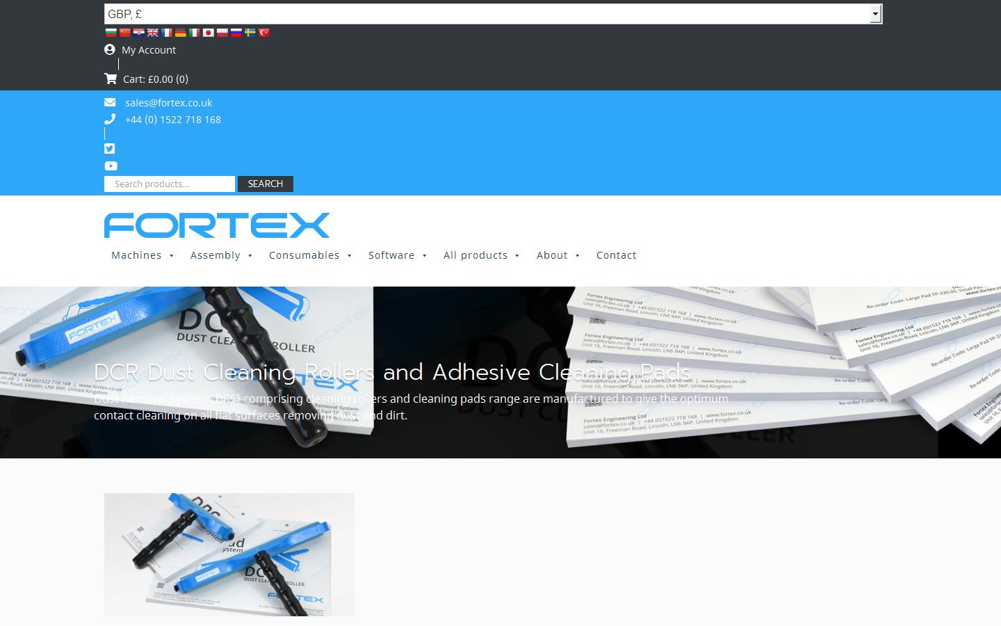 Fortex Engineering Website