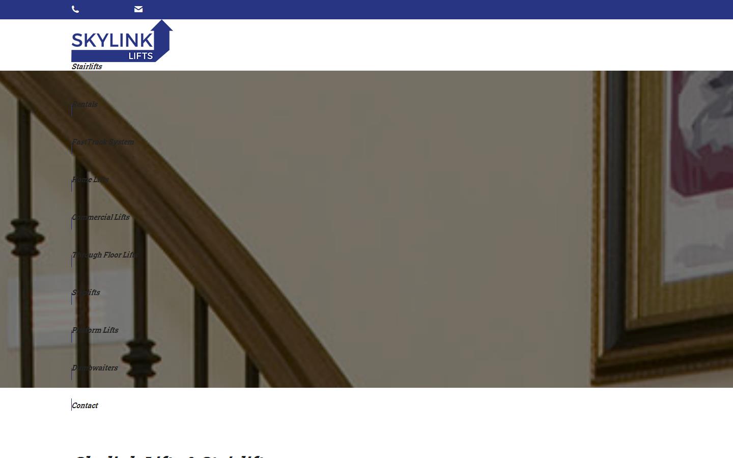 Skylink lifts Website