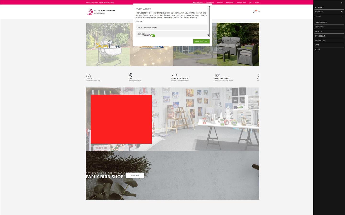 TRANS-CONTINENTAL GROUP LIMITED Website