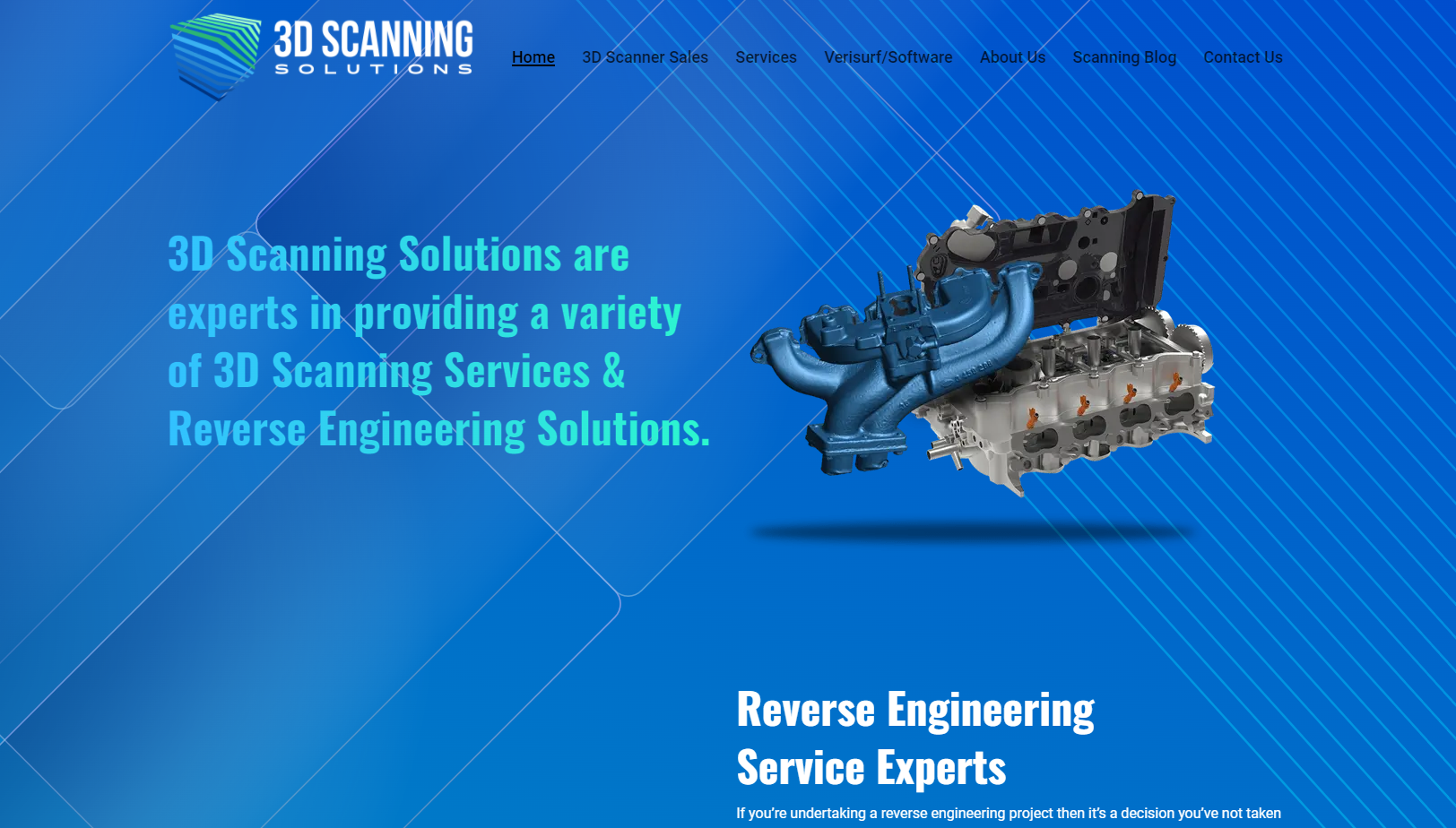 3D Scanning Solutions Website