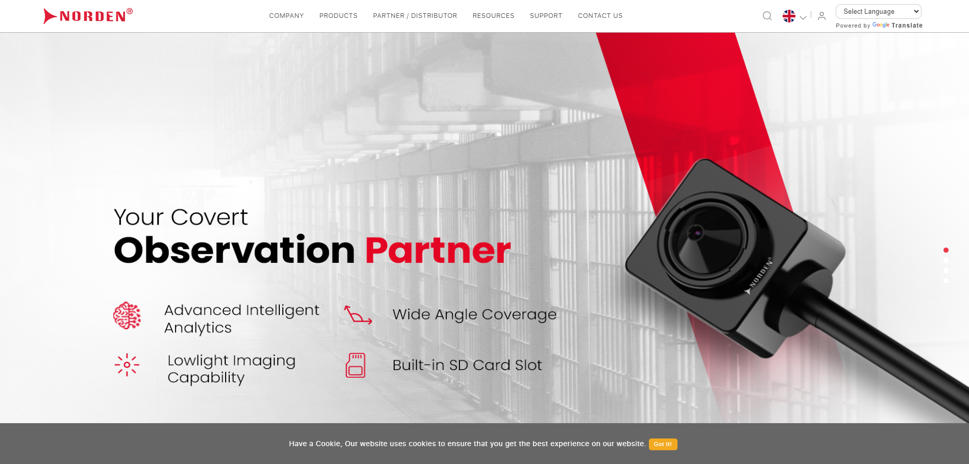 Norden Communication Website