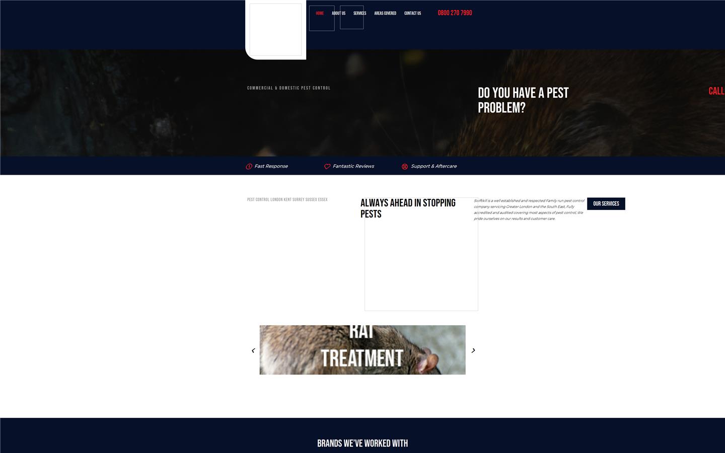 swiftkill pest control Website