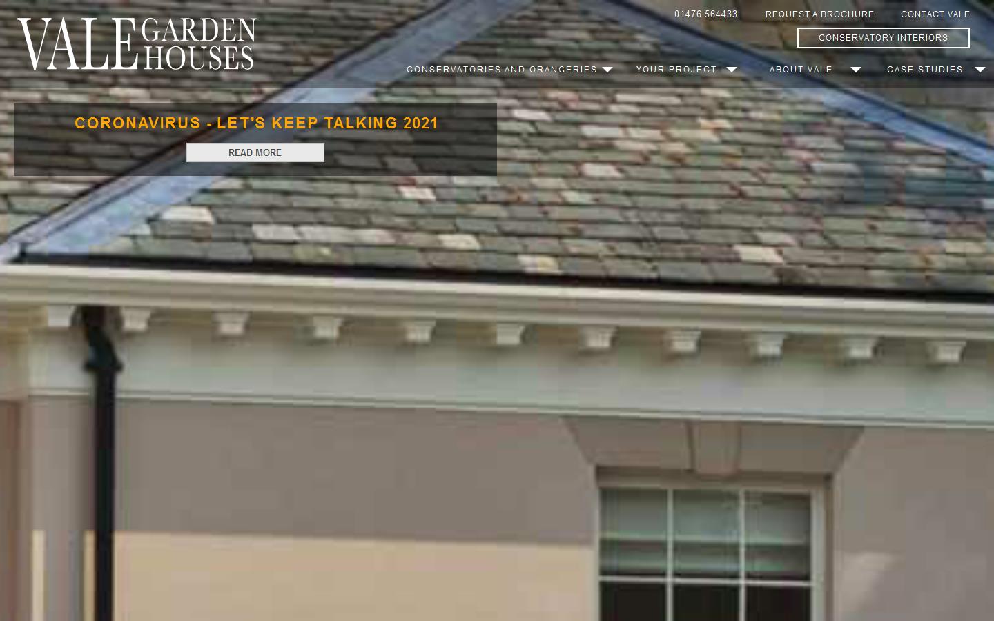 Vale Garden Houses Website