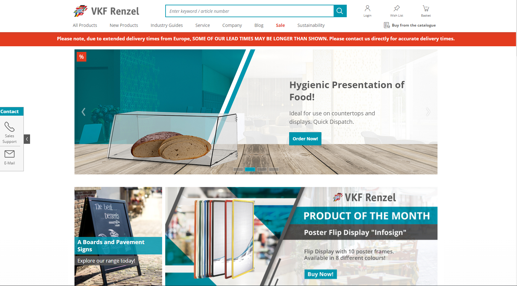 VKF Renzel UK Website