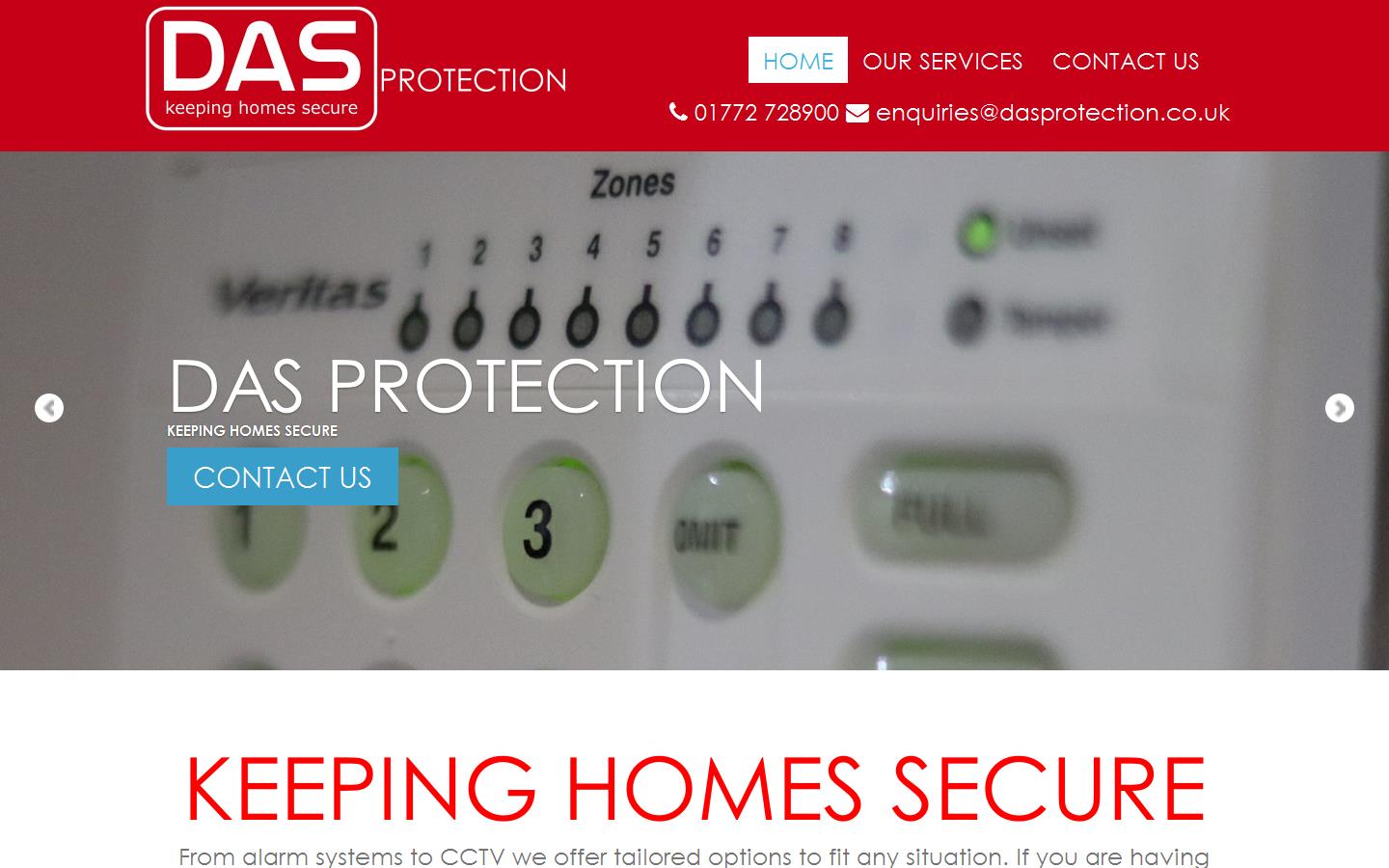 DAS Protection Limited Website