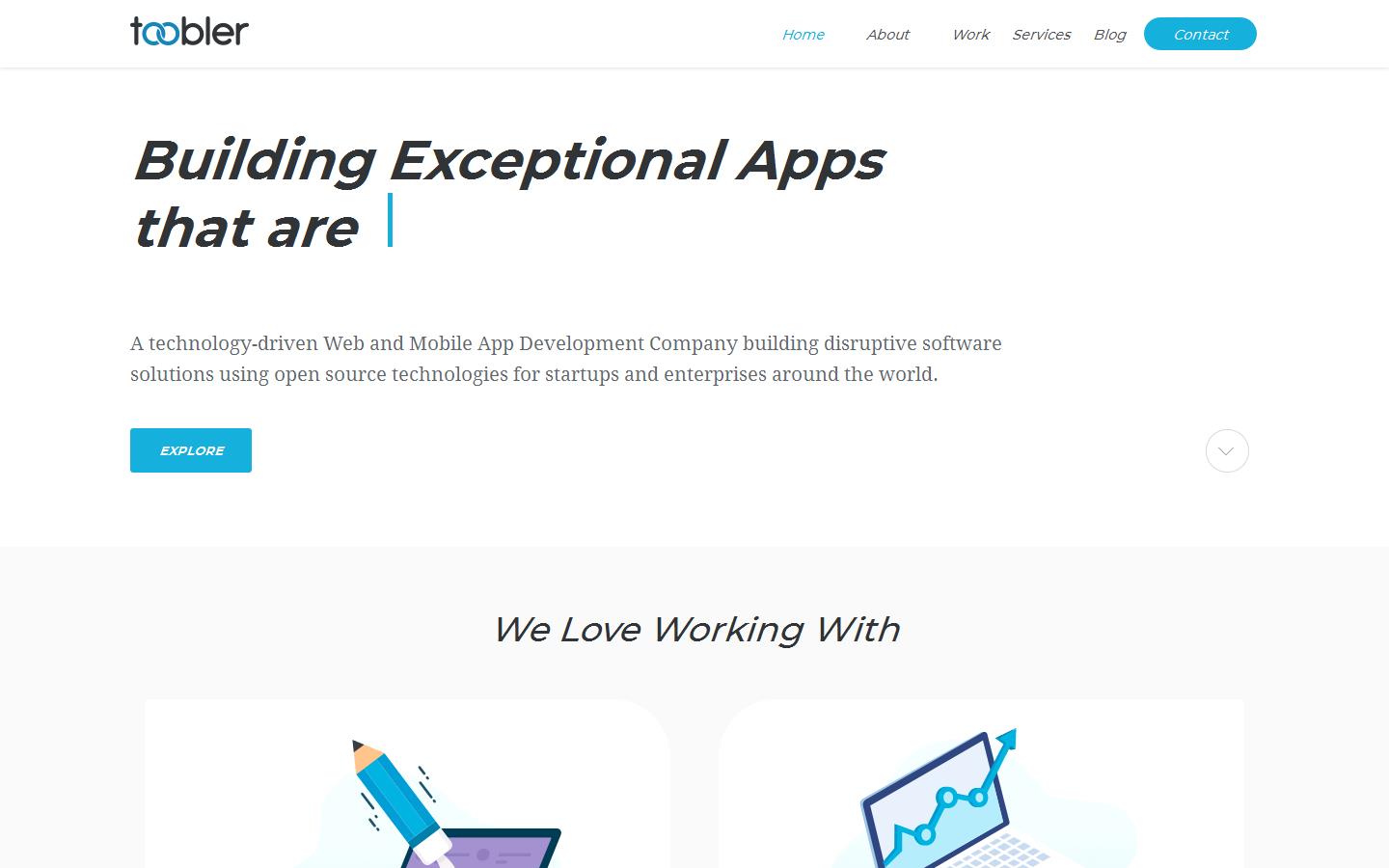 Toobler Technologies Private Limited Website
