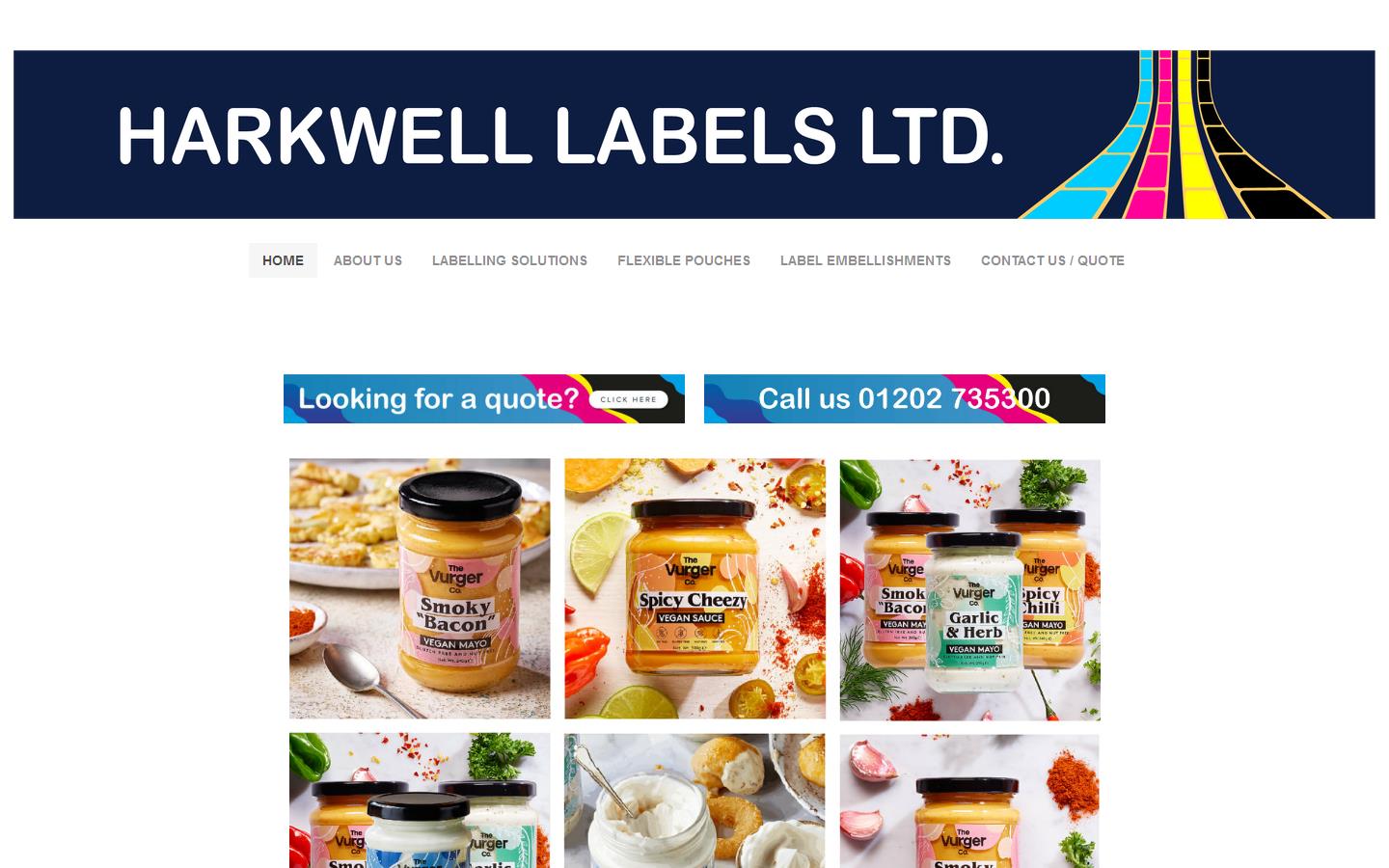 Product Label Printing, Label Manufacturers in Dorset, UK Website