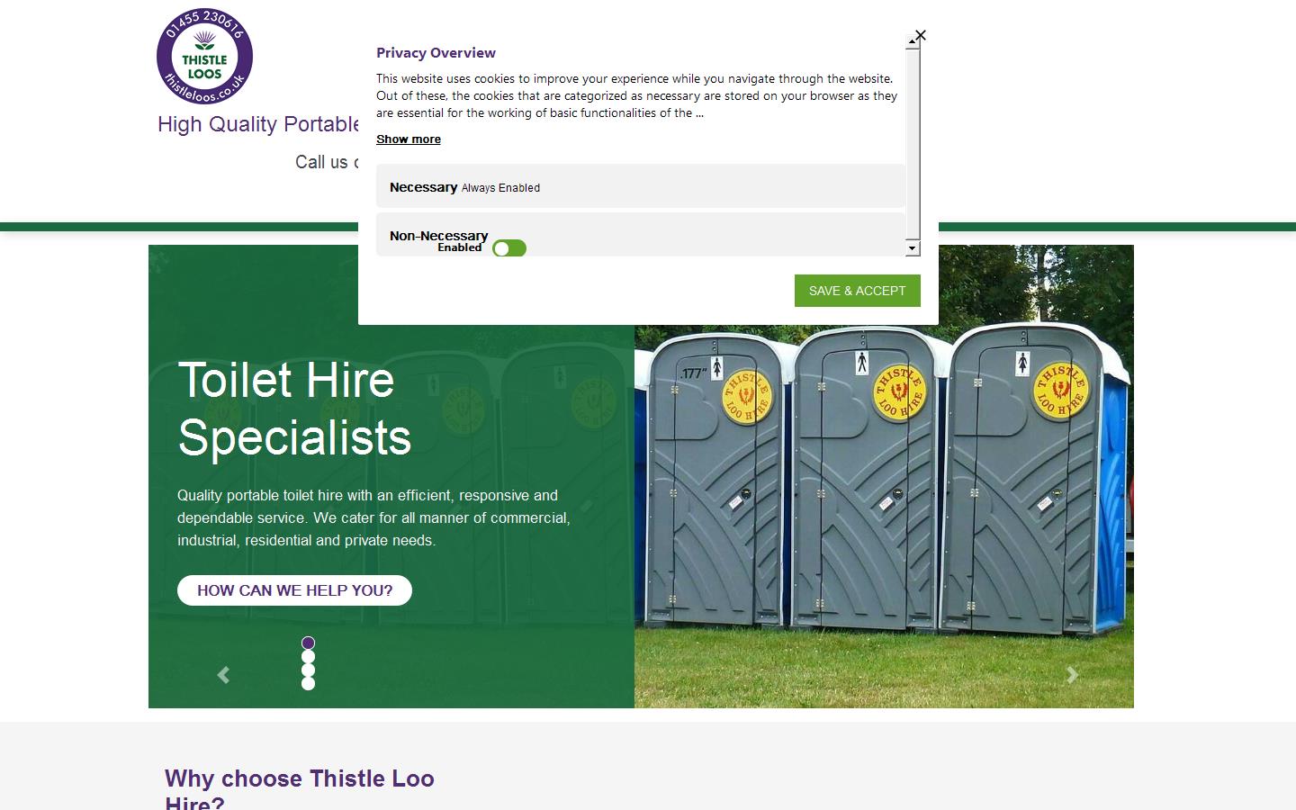 Thistle Loos LTD Website