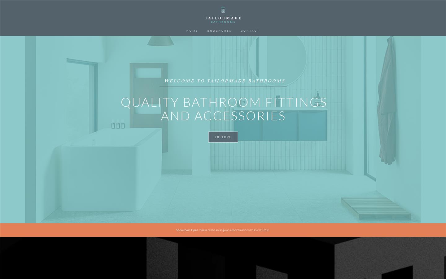 Tailormade Bathrooms Website