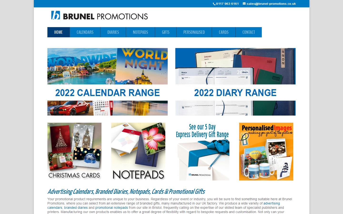 Brunel Promotions Website