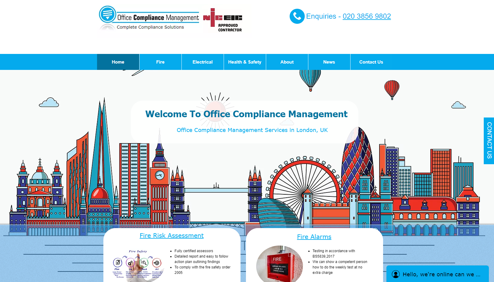 Office Compliance Management Website