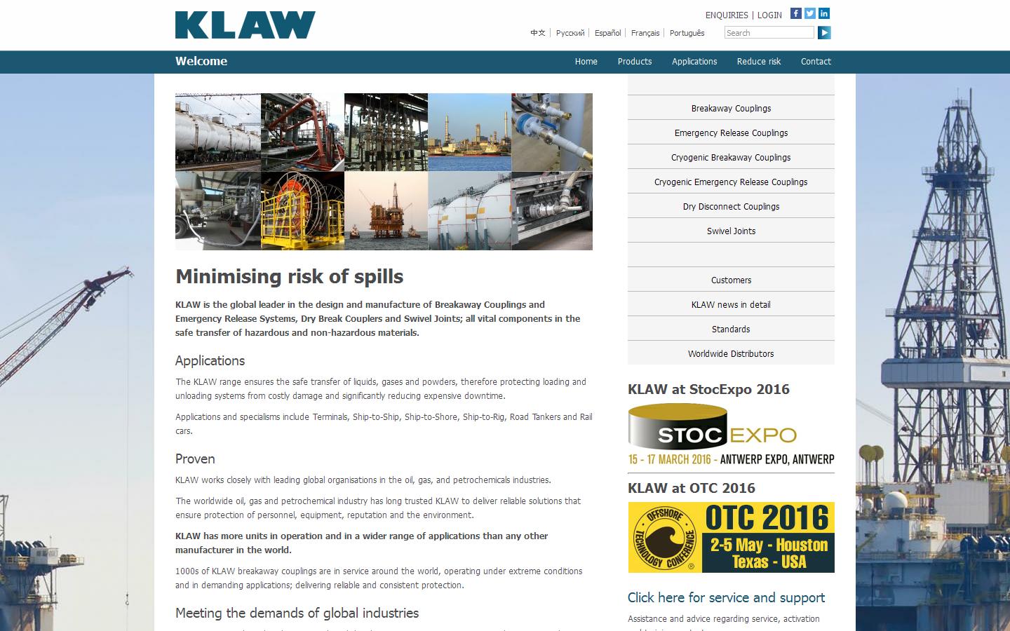 Trelleborg Westbury Limited  Website