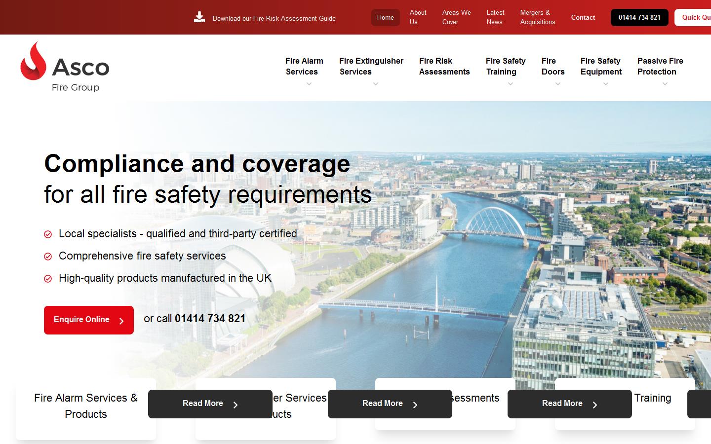 Asco Fire Group Website
