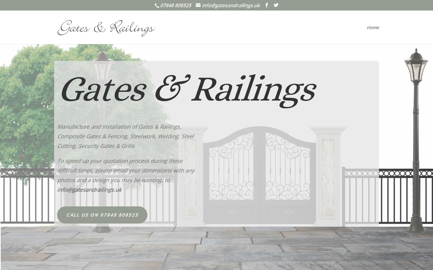 Barnsley Composite and Wrought Iron Gates & Railings Website