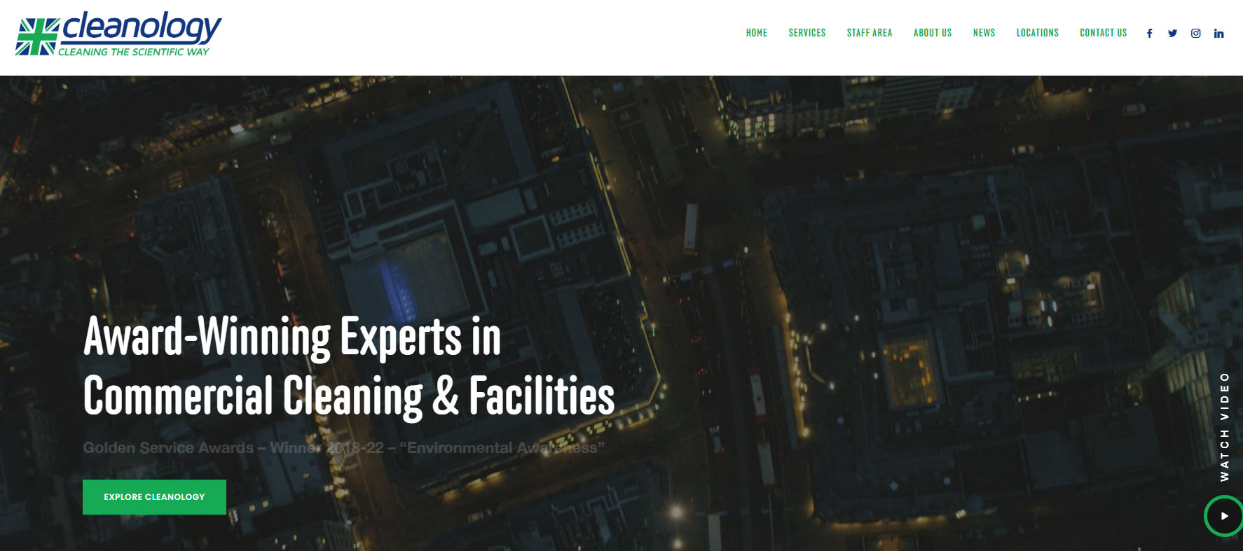 Cleanology Website