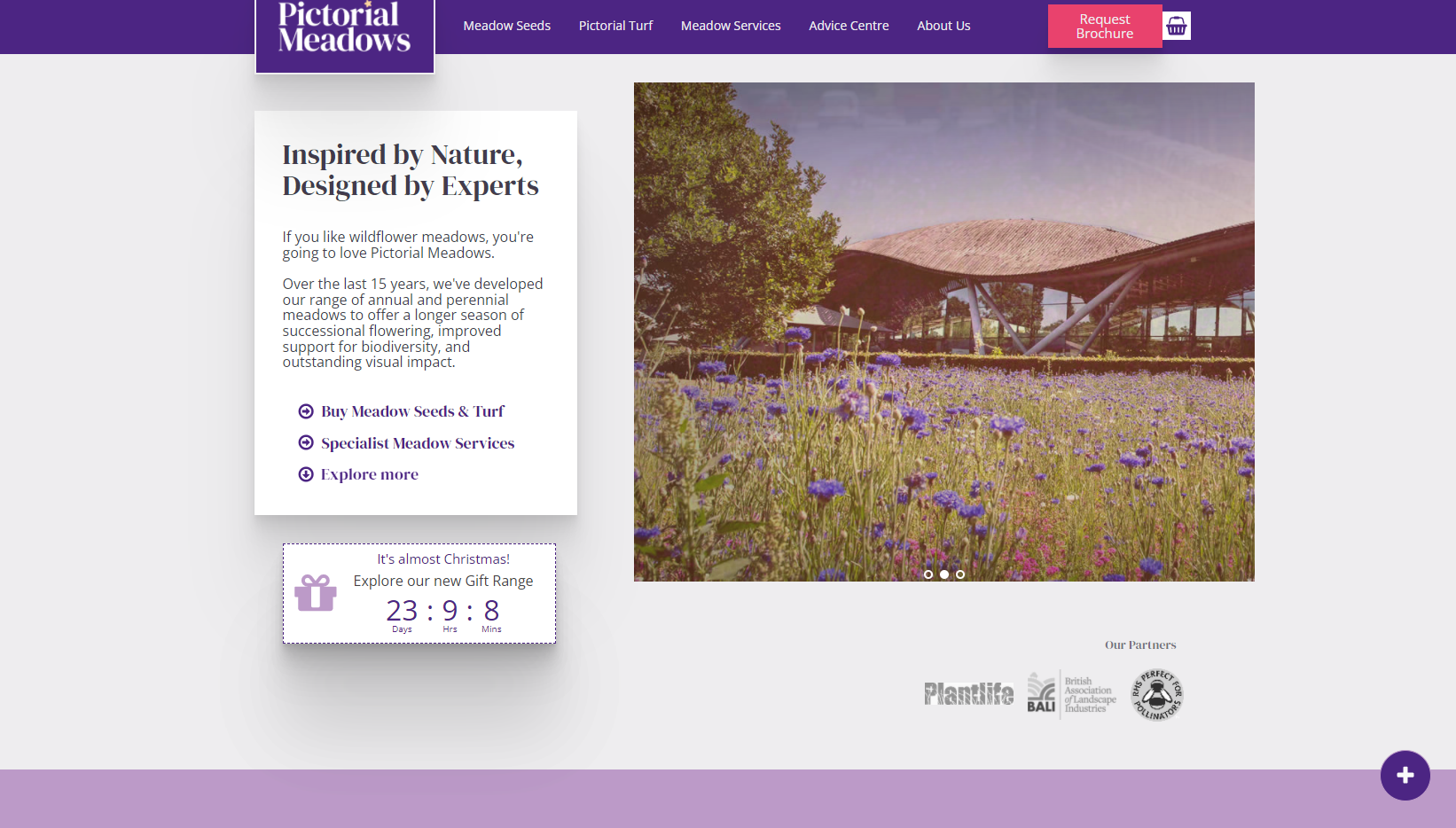 Pictorial Meadows Website