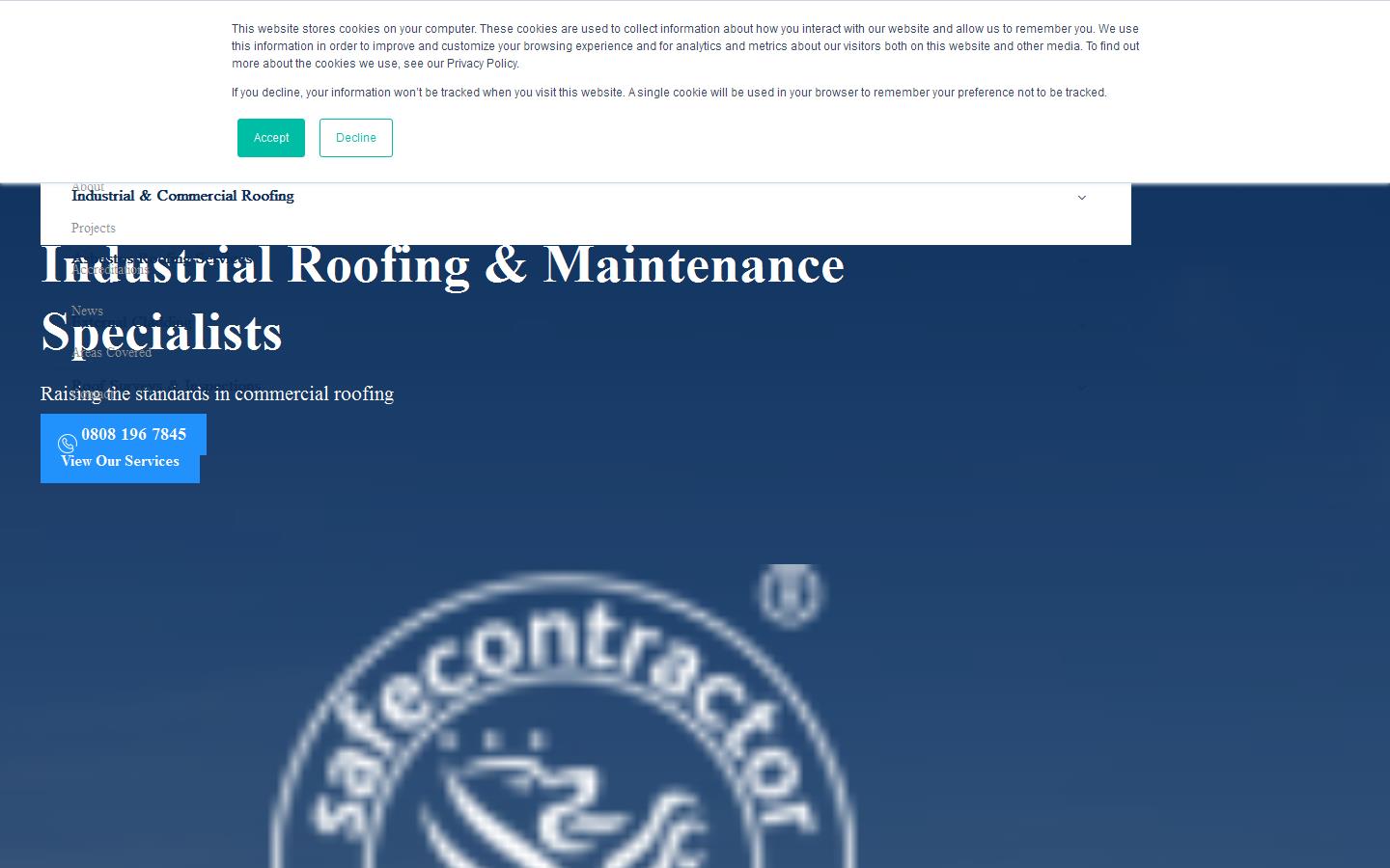 total cladding and roofing Website