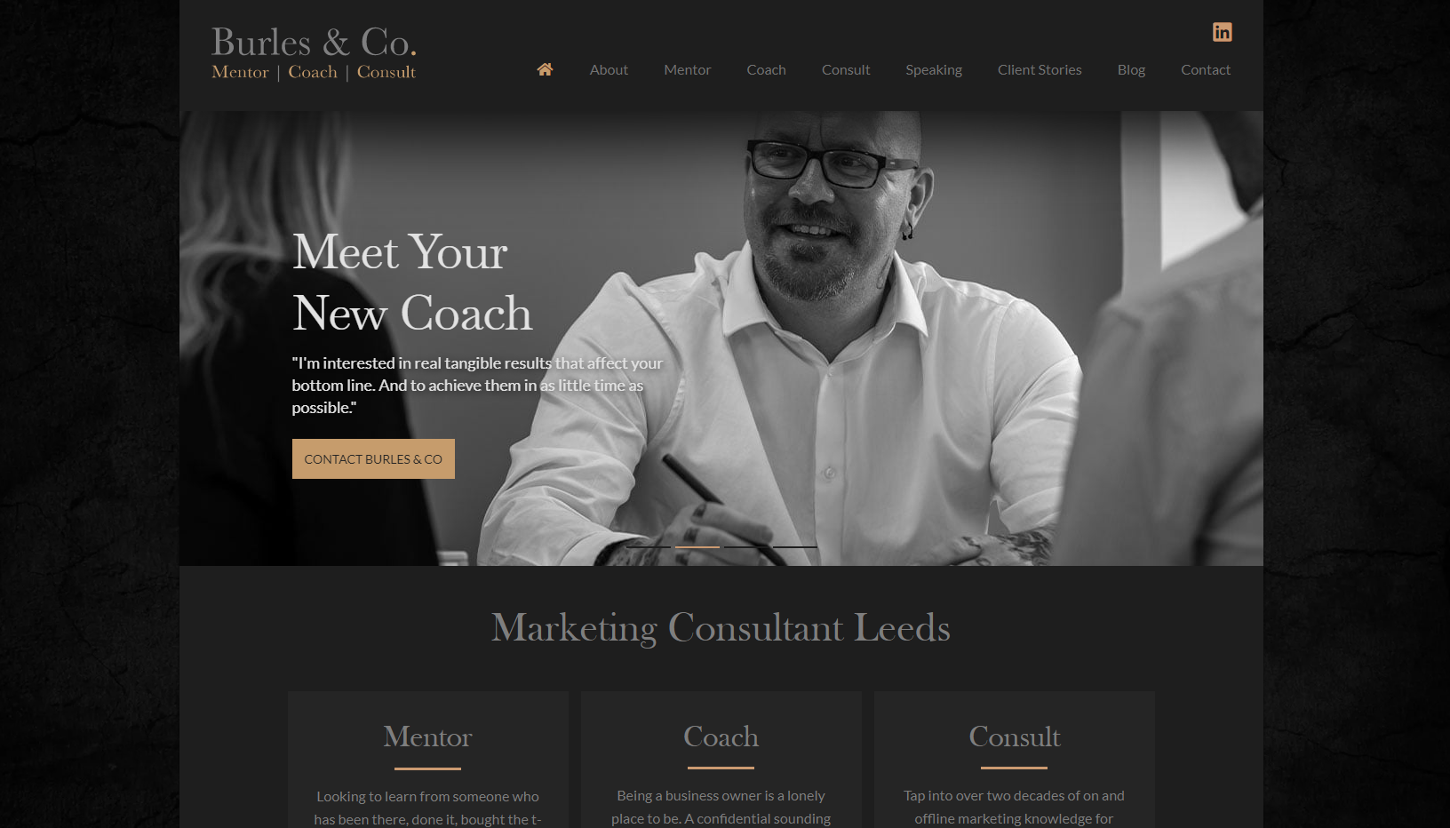 Burles & Co Website