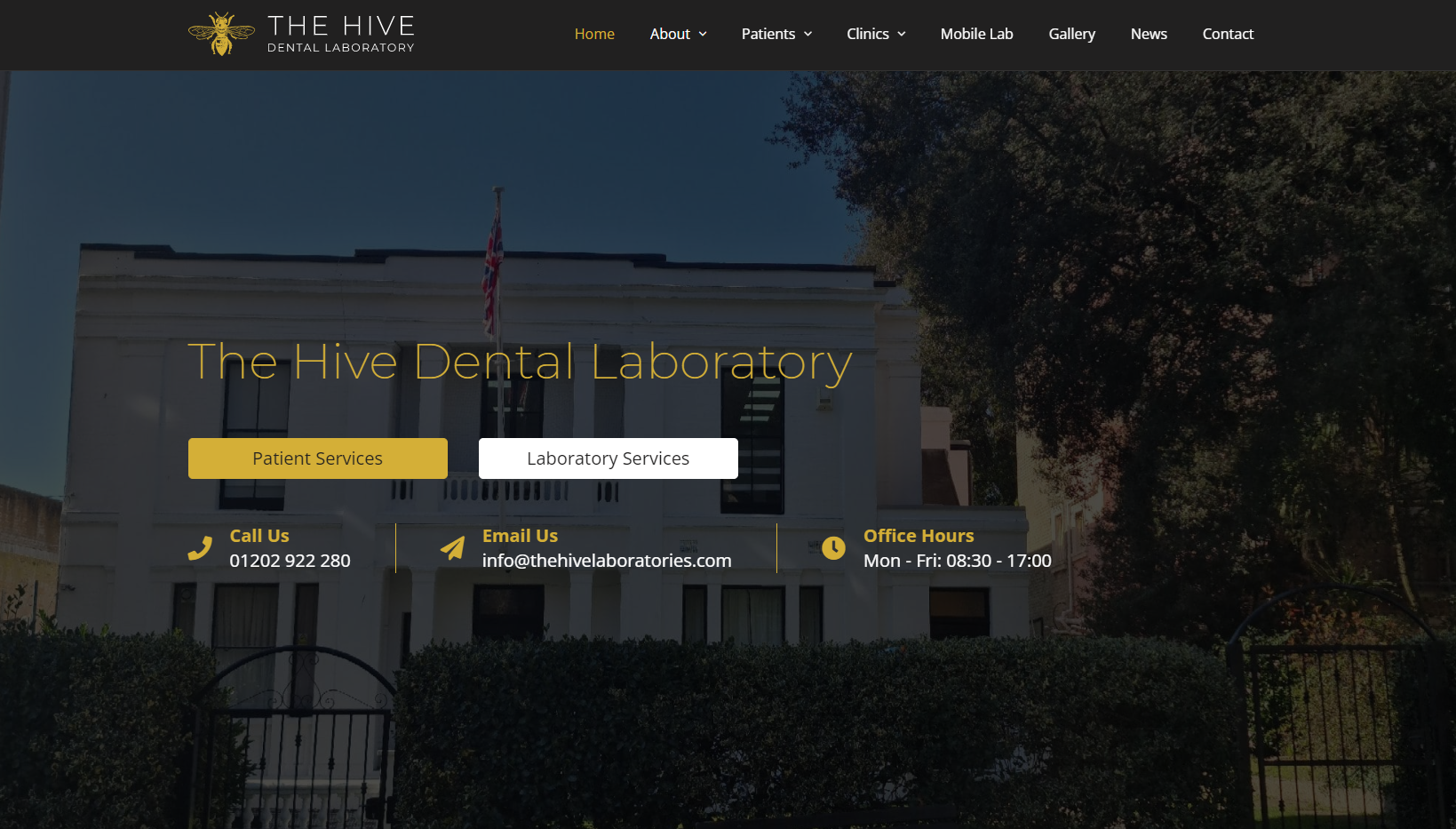 The Hive Laboratory Website