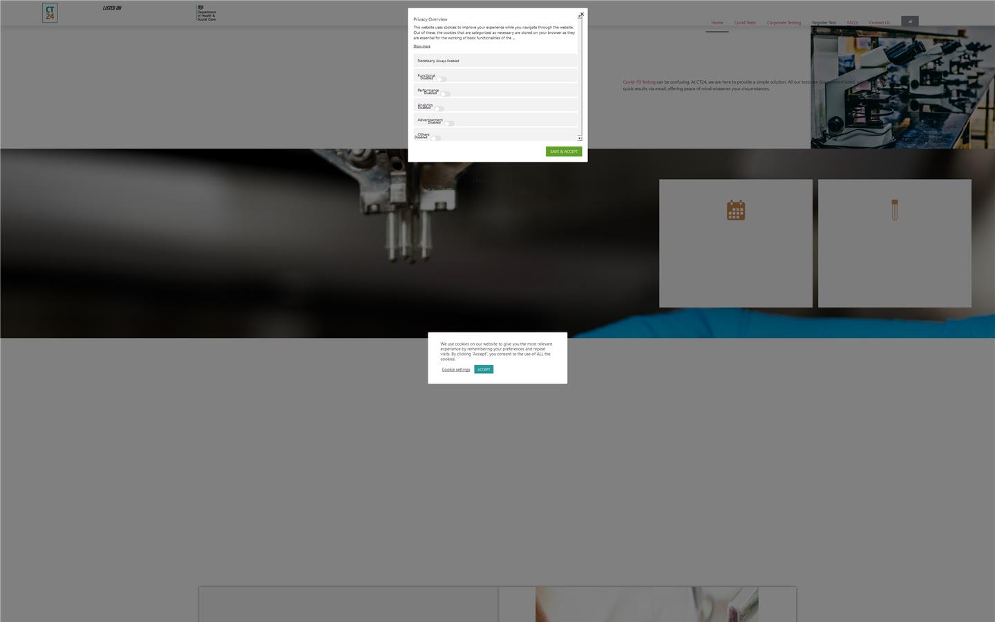 CT24 Solutions Ltd Website