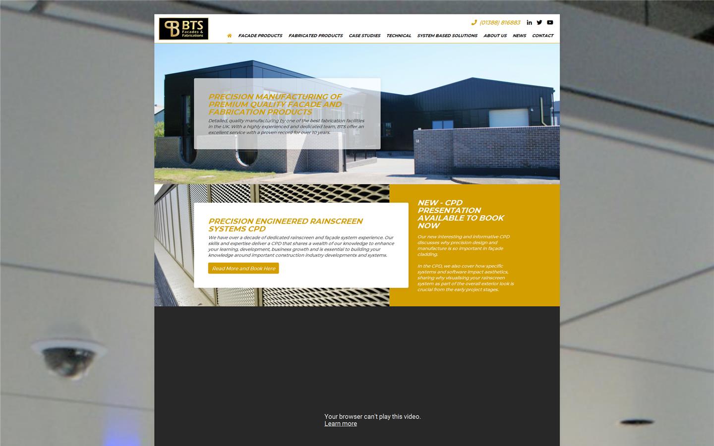 BTS Fabrications LTD Website