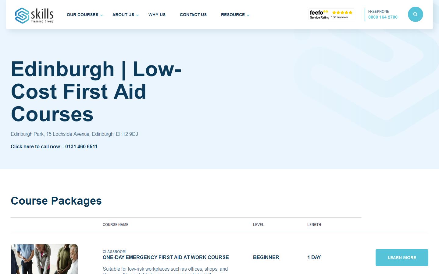 Skills Training Group Website