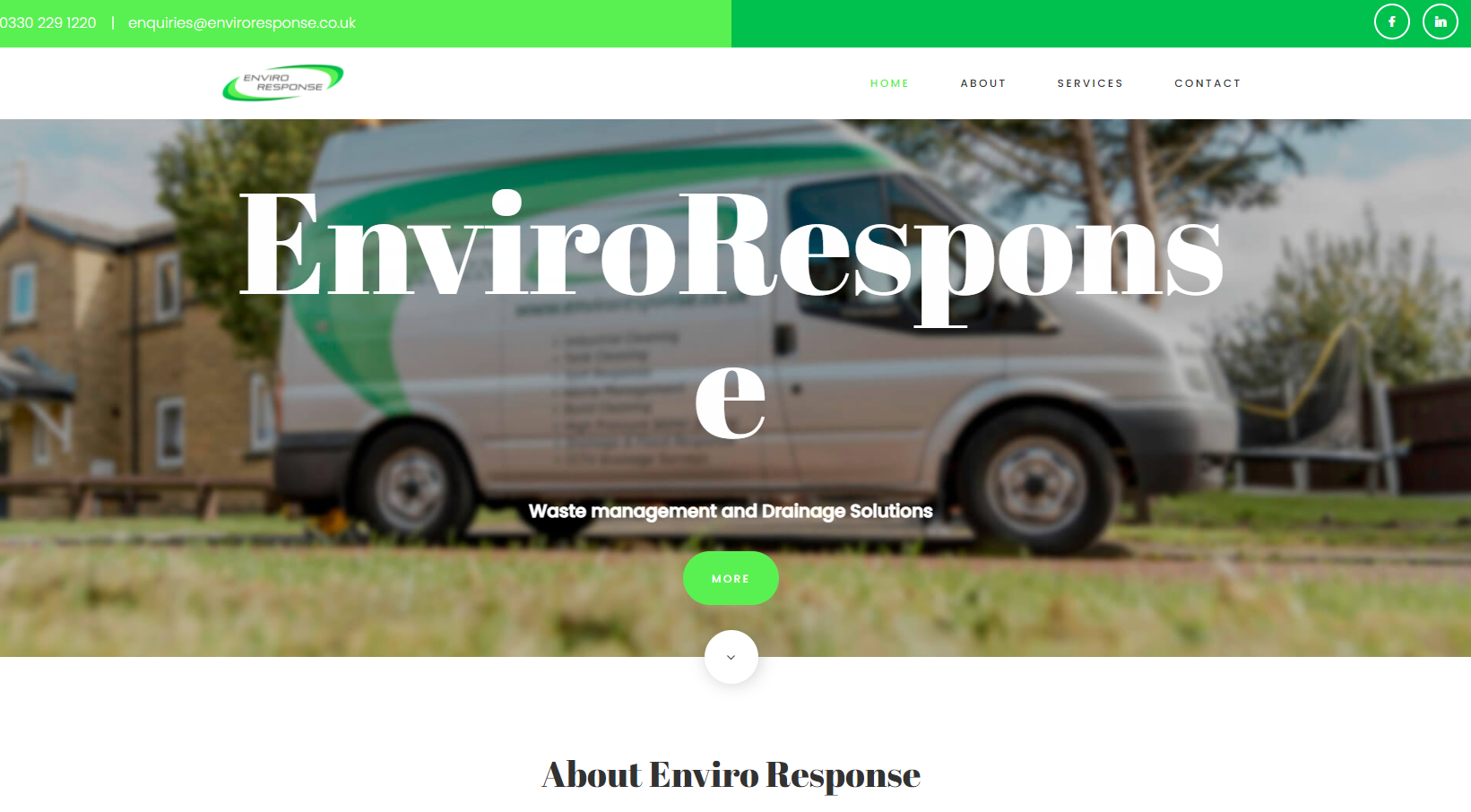 Enviro Response Website