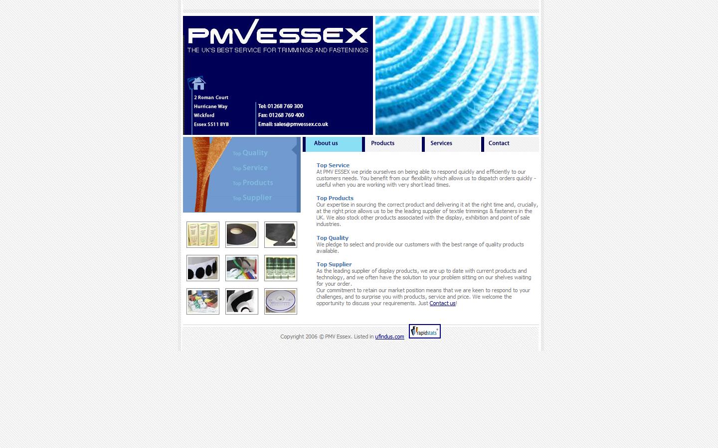 PMV Essex Ltd Website