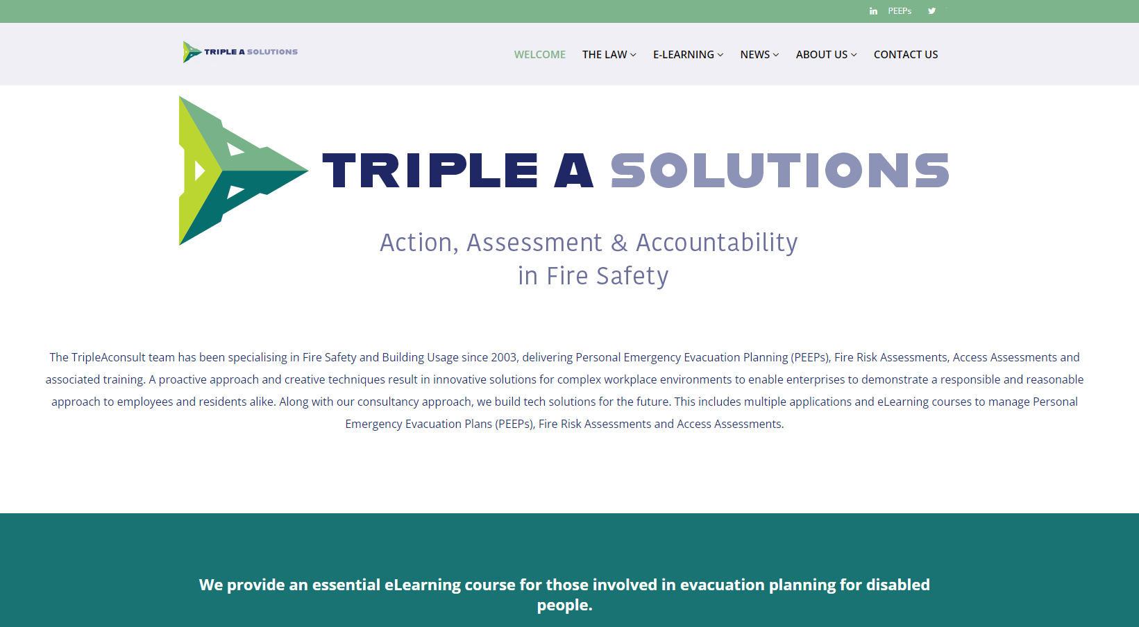 Triple A Solutions Website