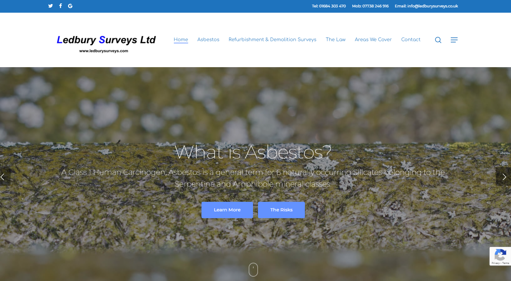Ledbury Surveys Ltd Website