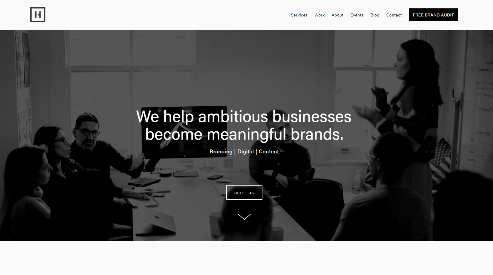 Huddle Creative Website