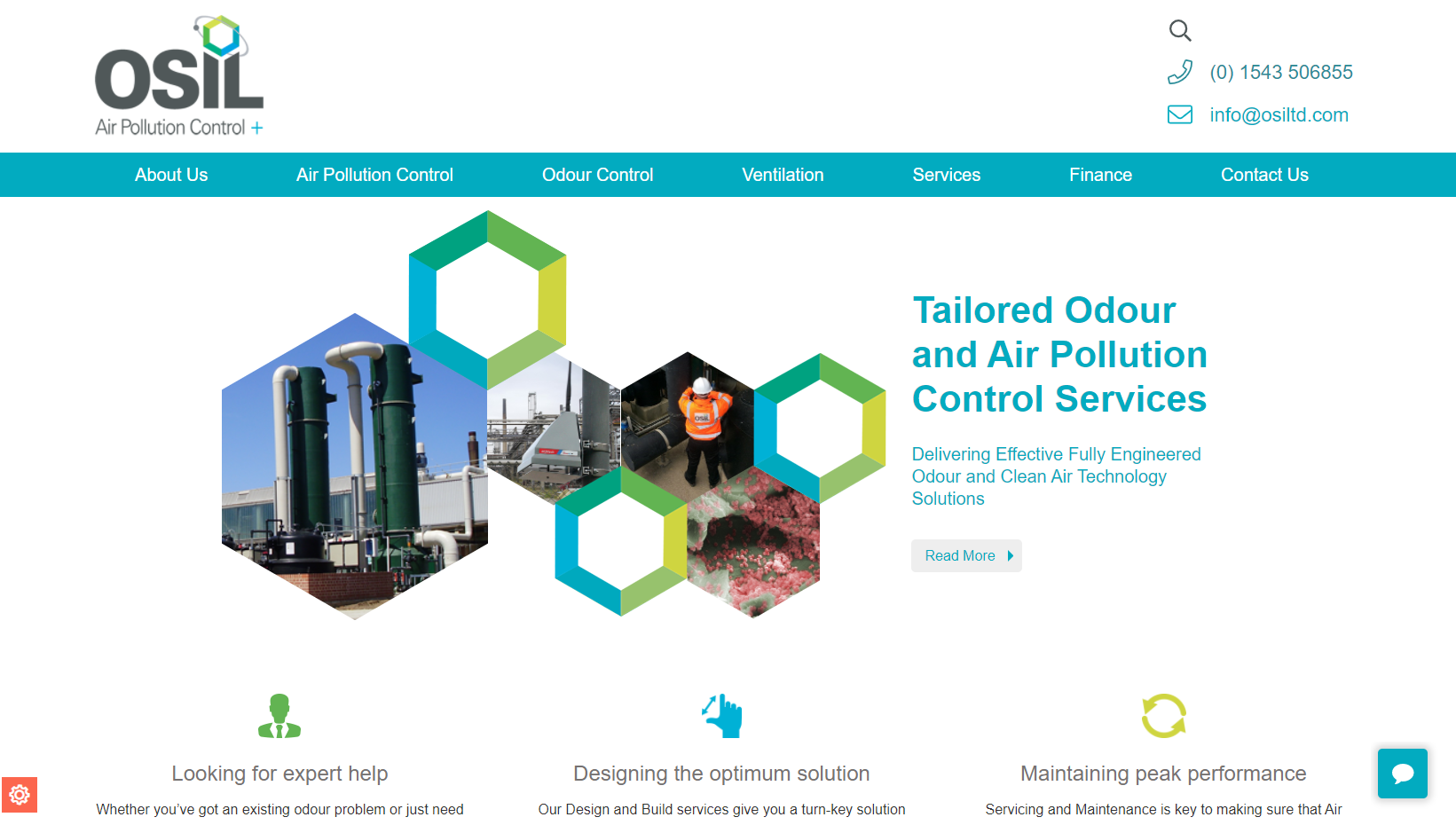 Odour Services International Ltd Website