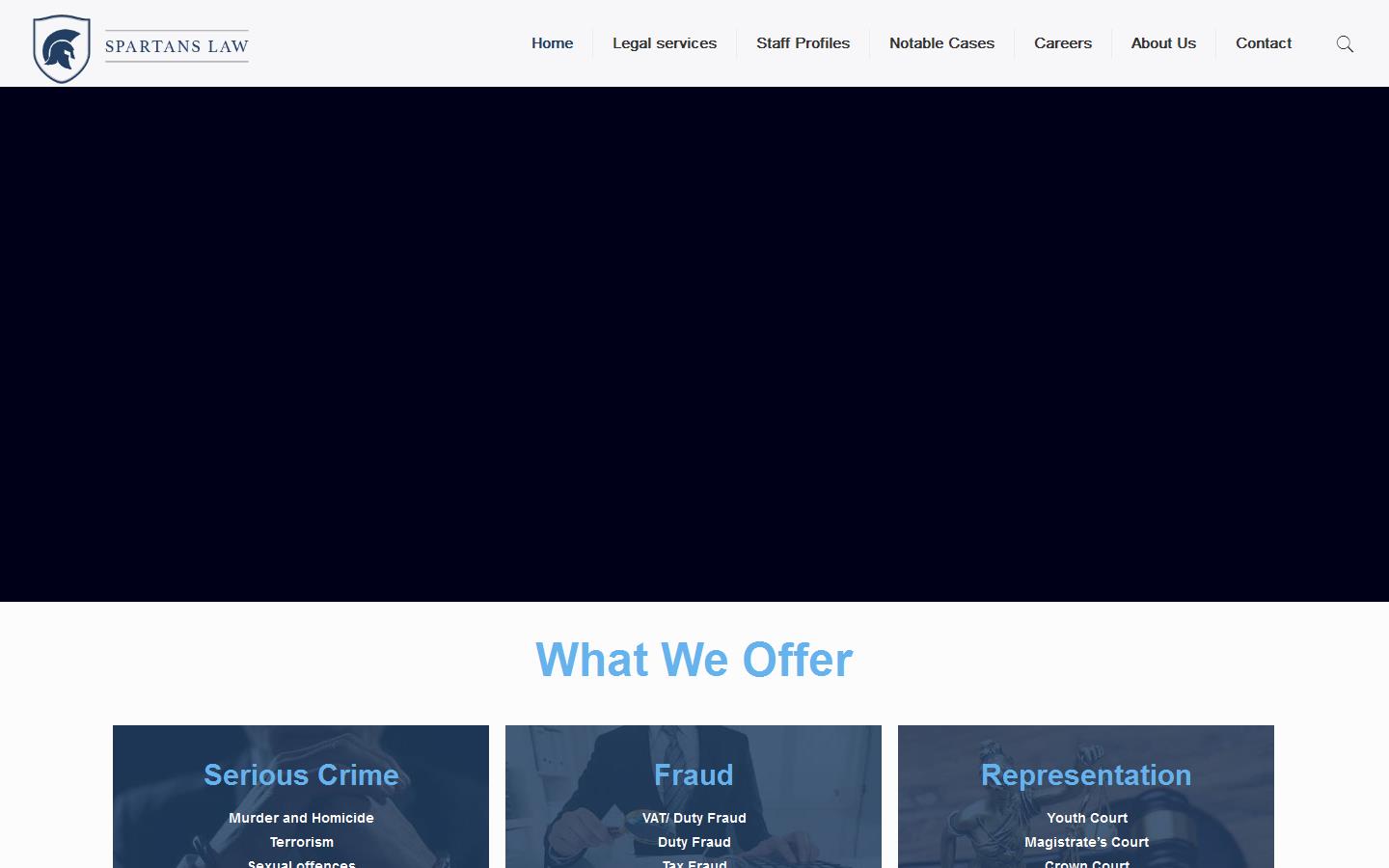 SPARTANS LAW LIMITED Website