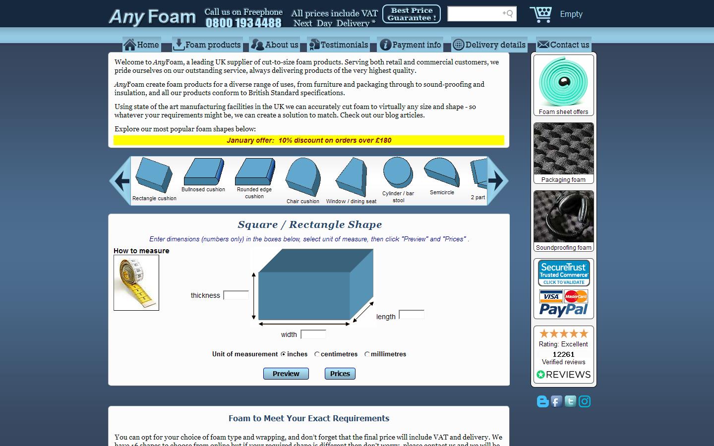 AnyFoam Website