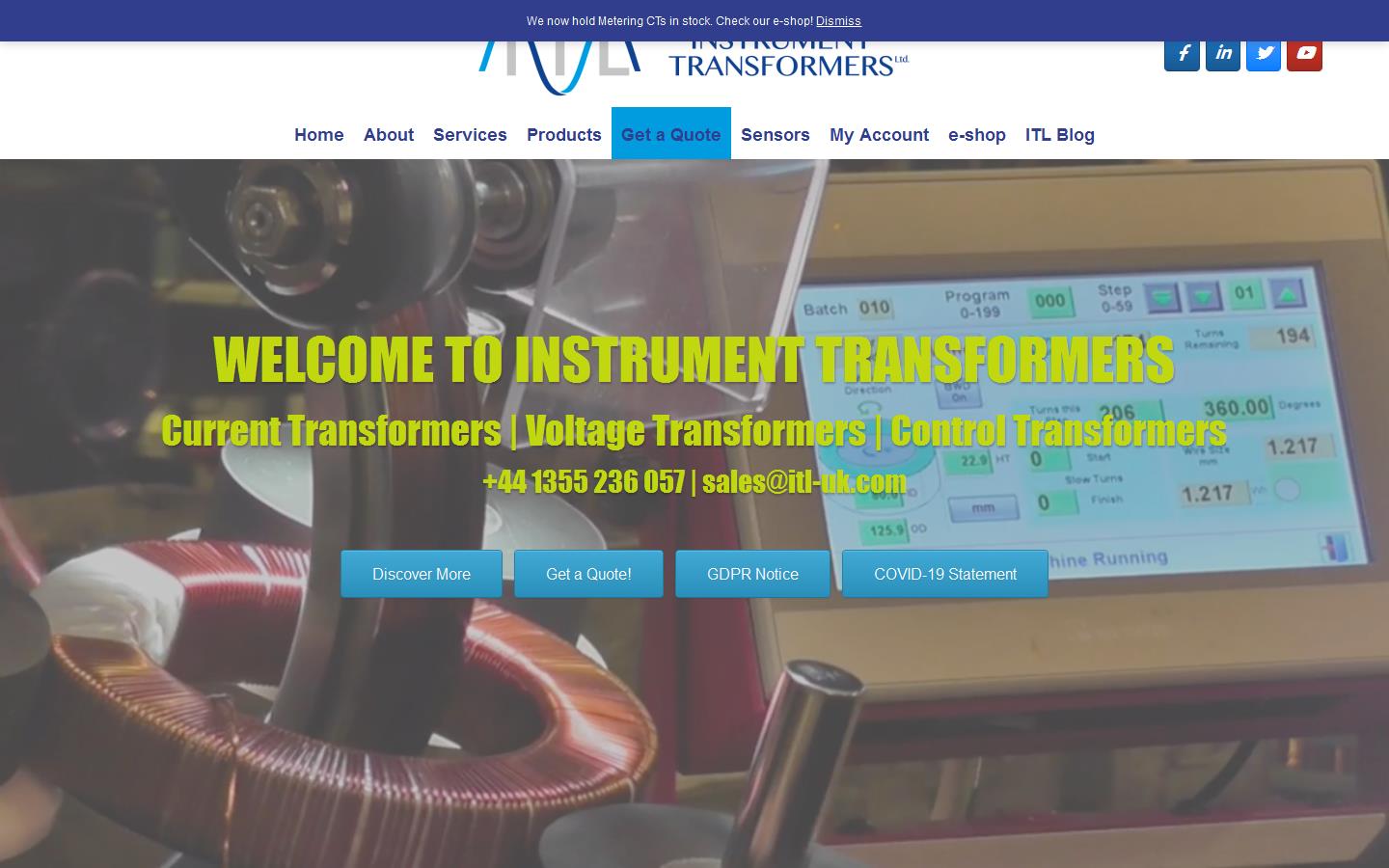 Instrument Transformers Website