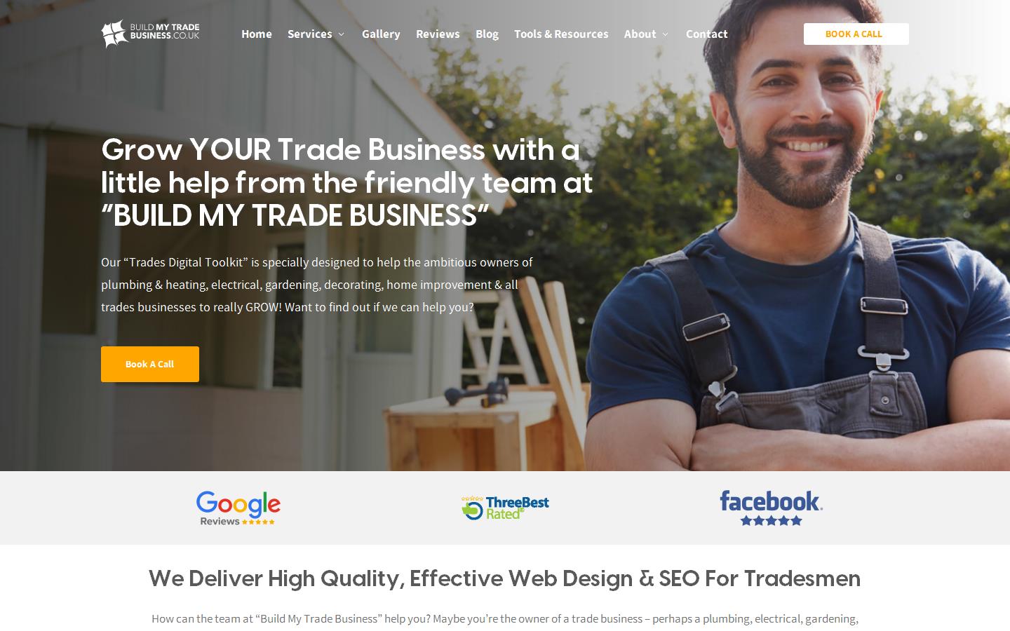 Build My Trade Business Website